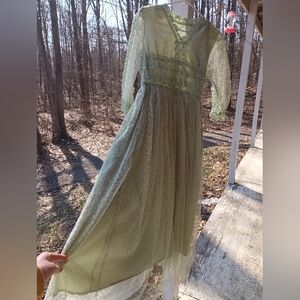 Shein Fairy Green Dress